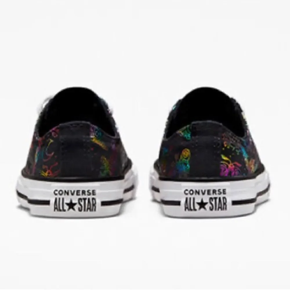 Little Girl Chuck Taylor All Star Butterfly Shine Low Top Sneaker Shoes Size 3